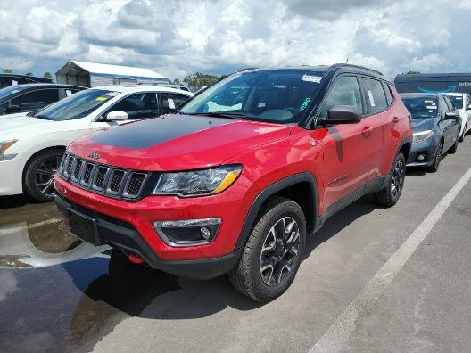 2021 JEEP COMPASS TRAILHAWK RED